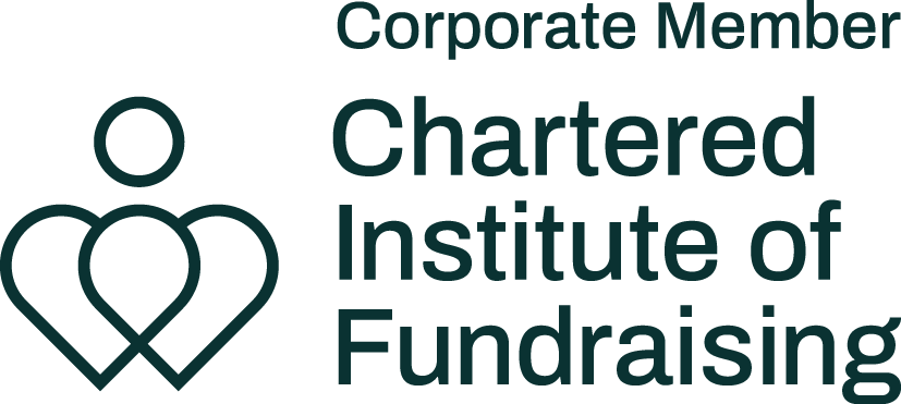 Chartered Institute of Fundraising logo.